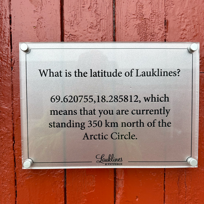 Arctic Circle at Lauklines