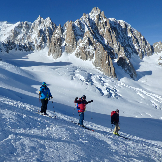 Chamonix Off Piste and Touring Skills - Progression